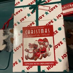 House of Lloyd Vintage Christmas Ginger Nut Ornaments